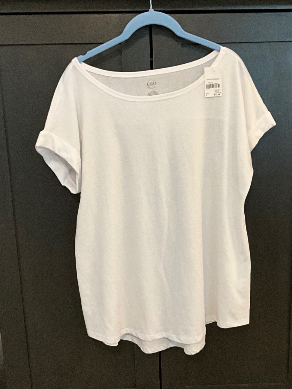 Cato white tshirt Large